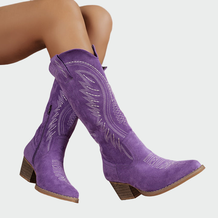 Styled and Padded Wild West Boots