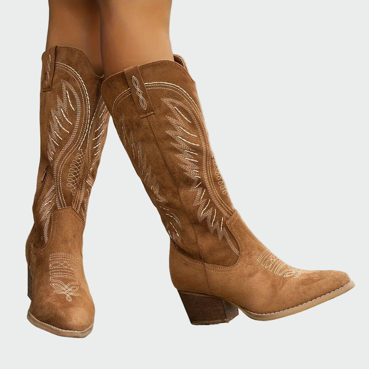 Styled and Padded Wild West Boots
