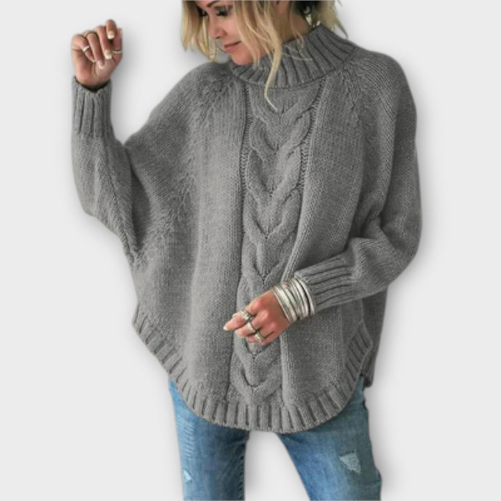 Elysian - Cable Pattern Knit Sweater