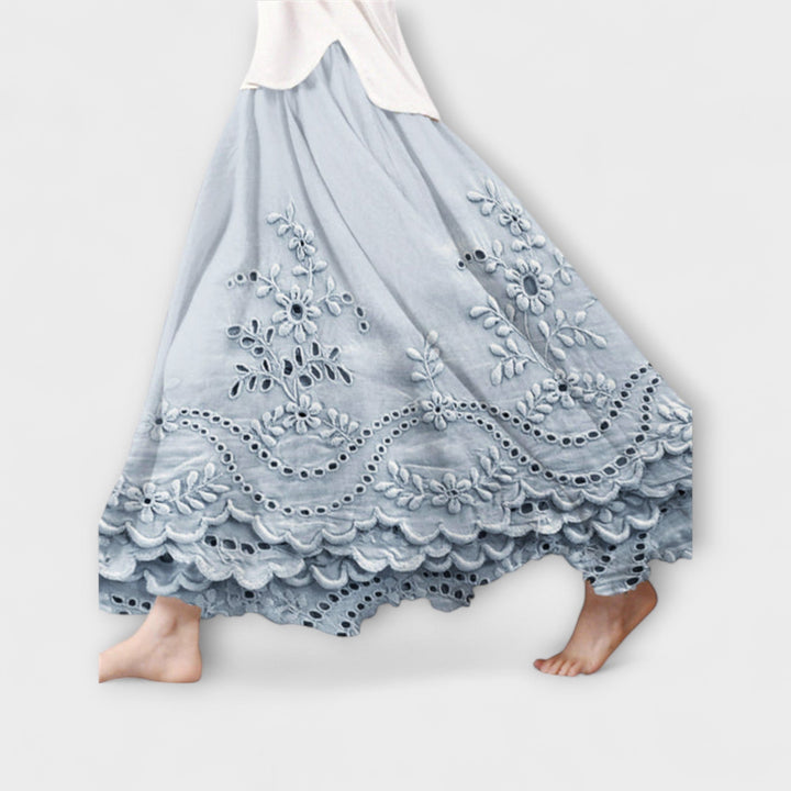 Luna – Boho Maxi Skirt