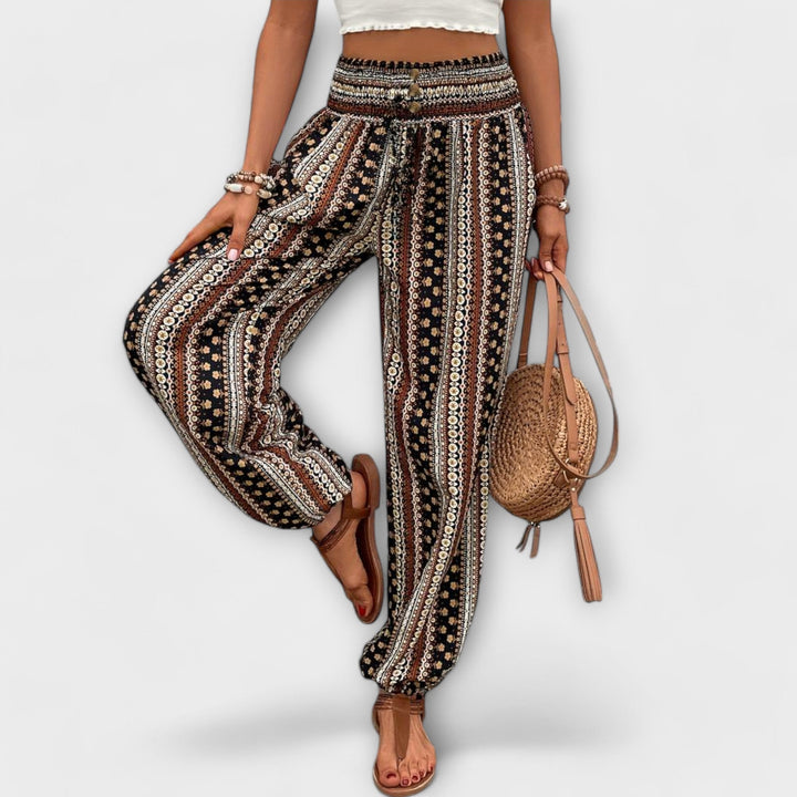 Scarlett - Ethnic Graphic Pants