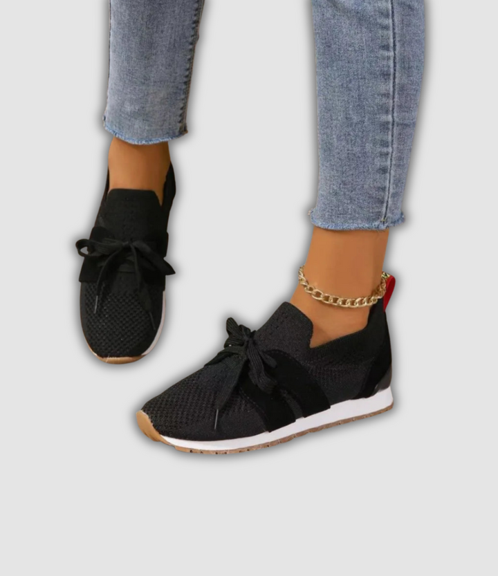 Anna - Comfortable Lace-Up Sneakers