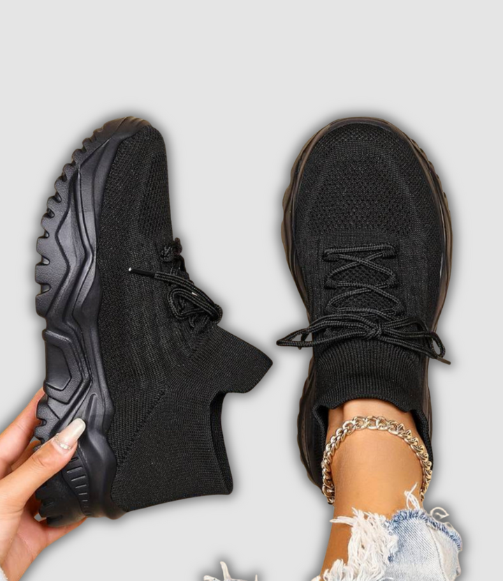 Alisa - Comfortable Lace-Up Shoes