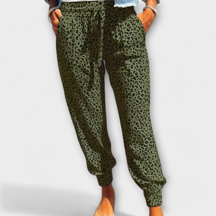Feli - Wide Leg Leo Pants