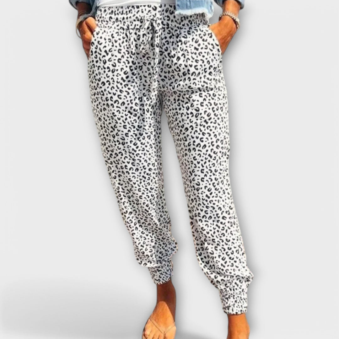 Feli - Wide Leg Leo Pants