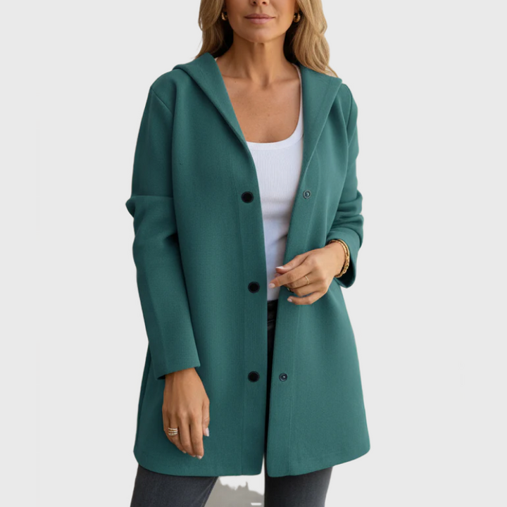 Jasmine - Casual Hooded Jacket