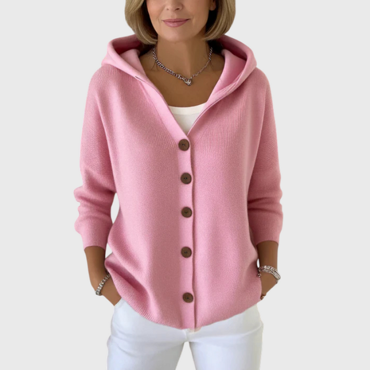 Fleur - Hooded Cardigan