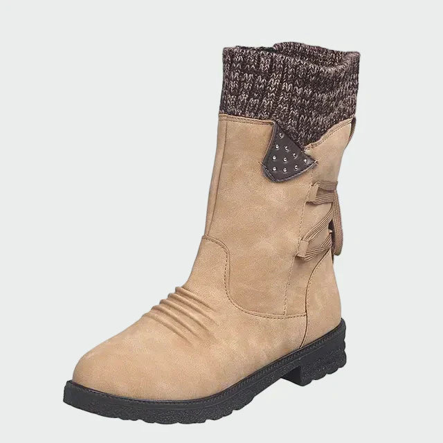 Fashionable Knit Boots