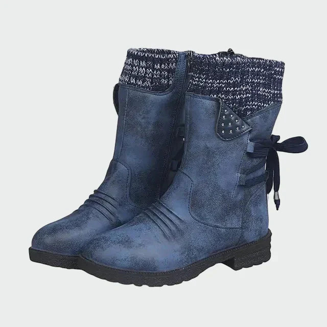 Fashionable Knit Boots