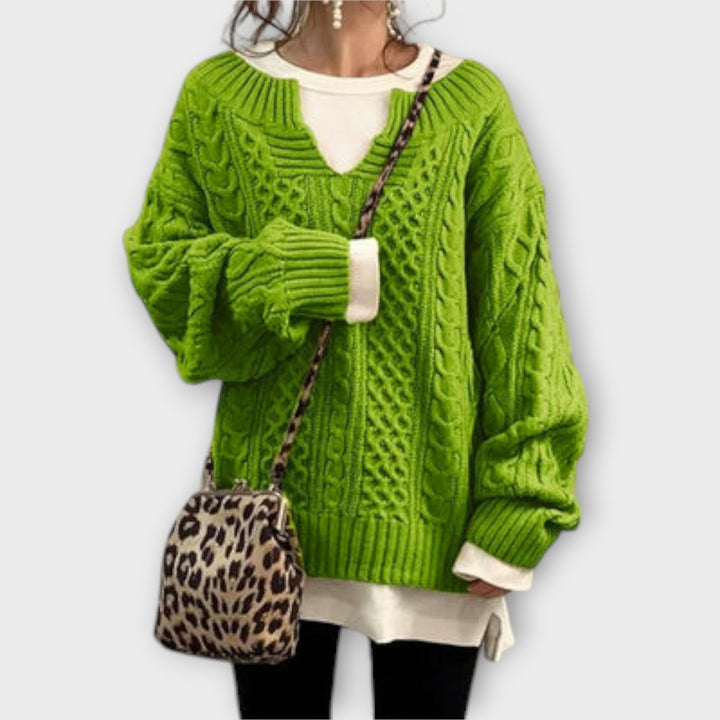 Aurora - Oversized Knitted Sweater