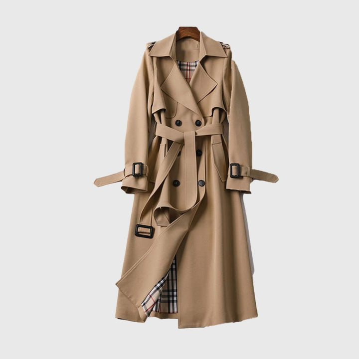 Victoria - Double-Breasted Trench Coat