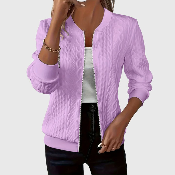Zolie - Elegant Zip-Up Jacket