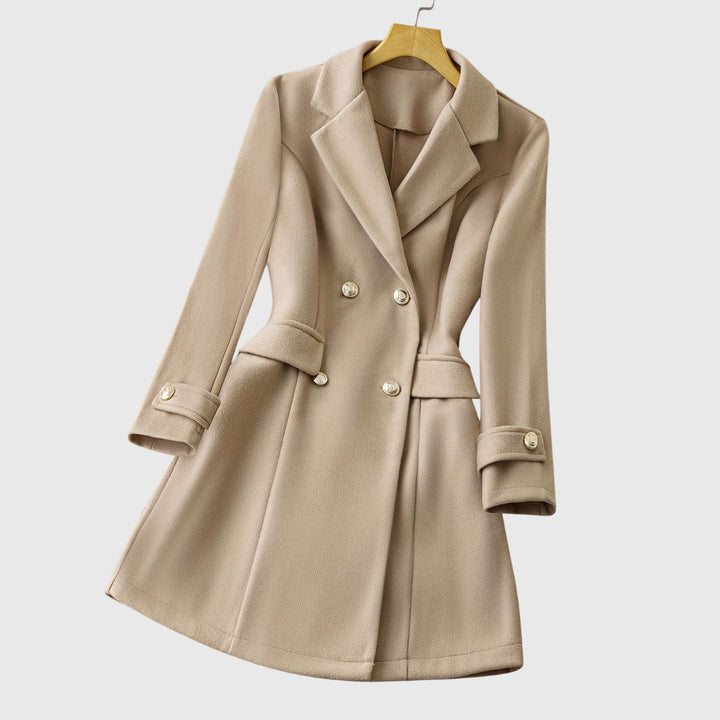 Nylah - Elegant Tweed Coat