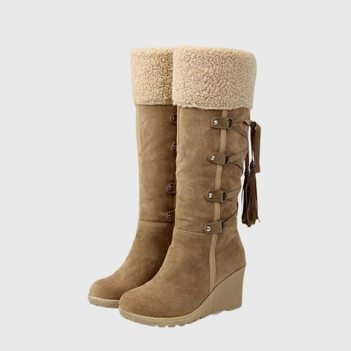 Ella - Wedge Winter Boots