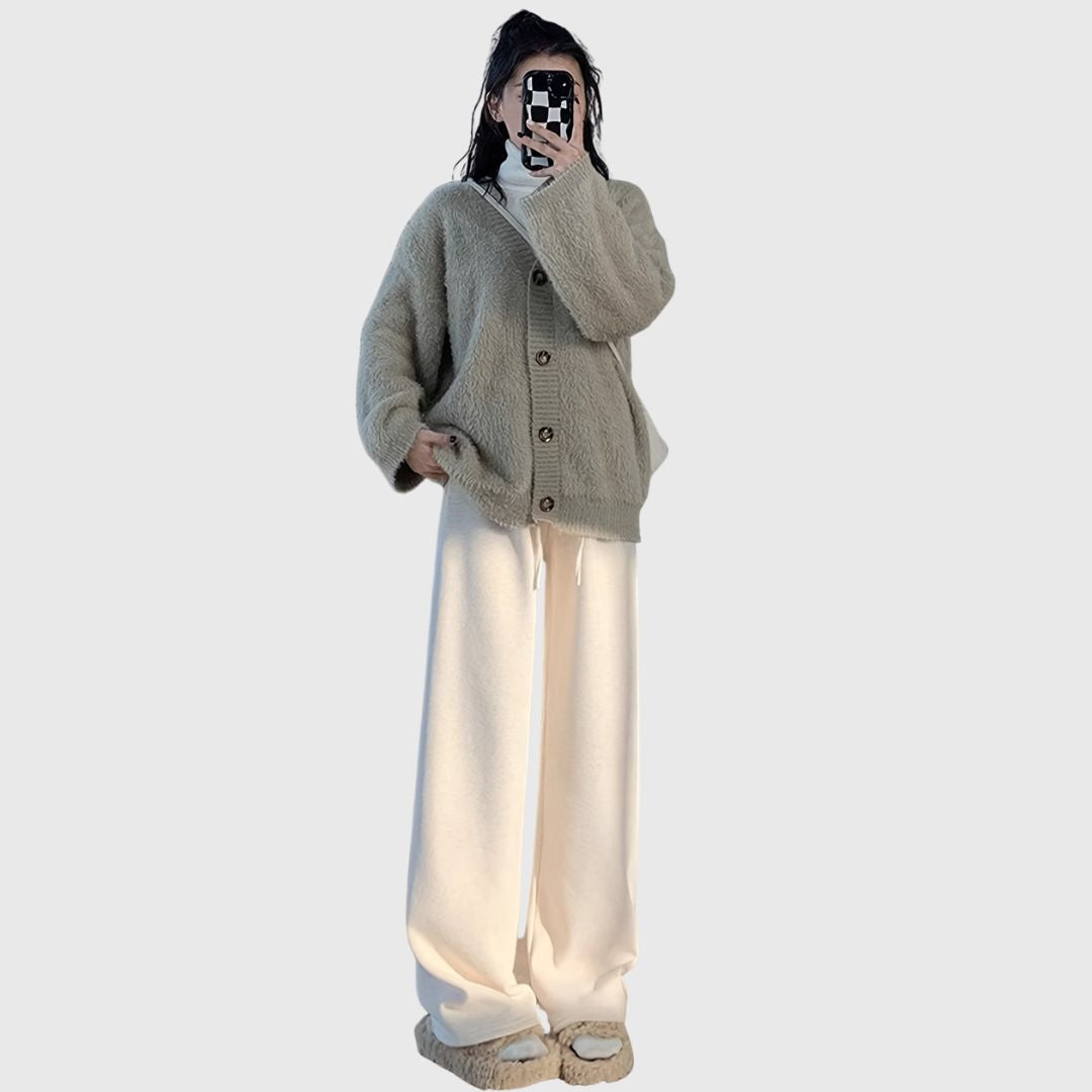 Raya - Wide-Leg Winter Pants