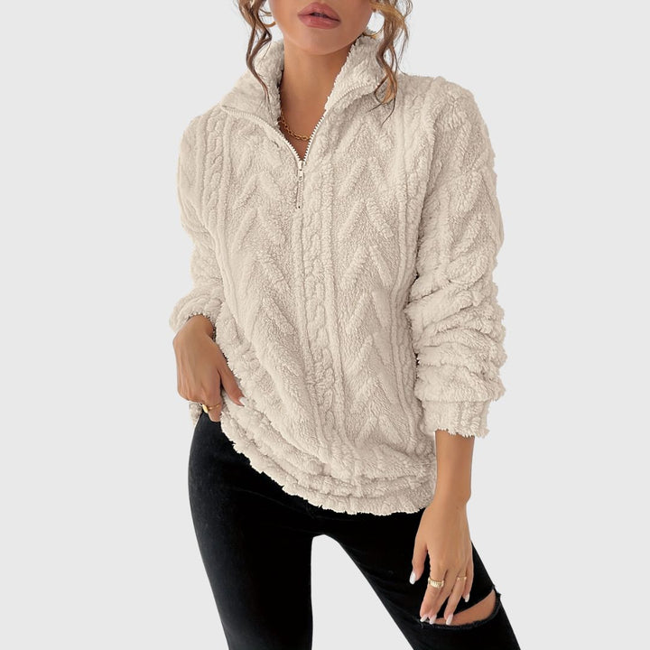 Maeve - Cozy Zip-Up Sweatshirt