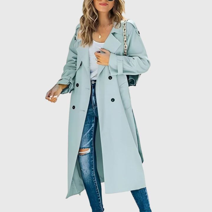 Charlie - Double-Breasted Trench Coat