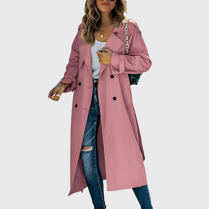 Charlie - Double-Breasted Trench Coat