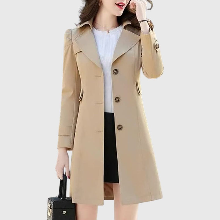Taylor - Button-Down Trench Coat