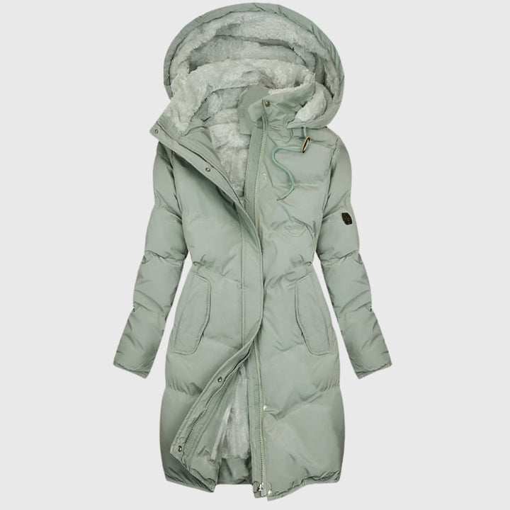 Olivia - Quilted Hooded Coat