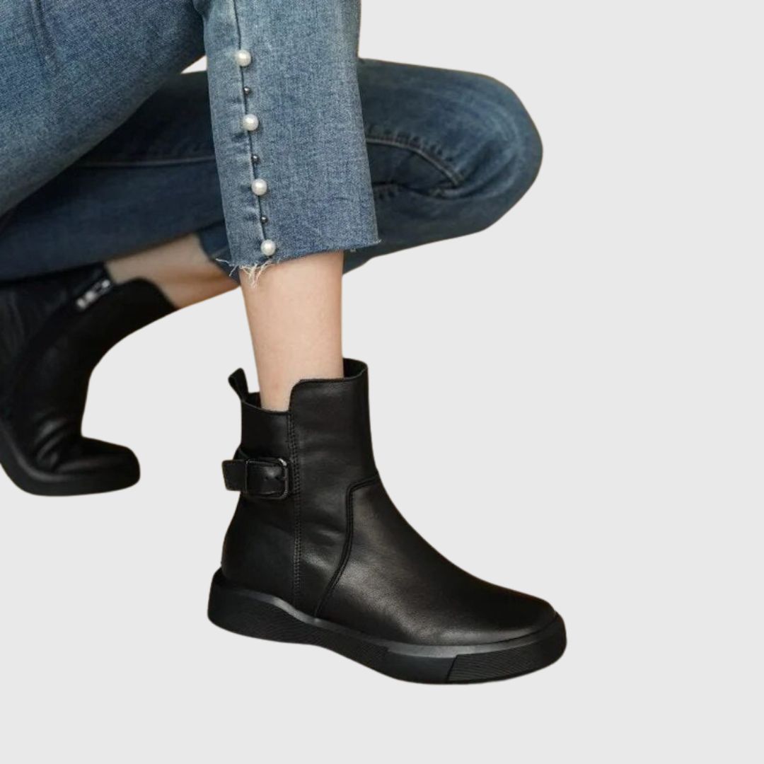 Madison - Buckle Ankle Boots