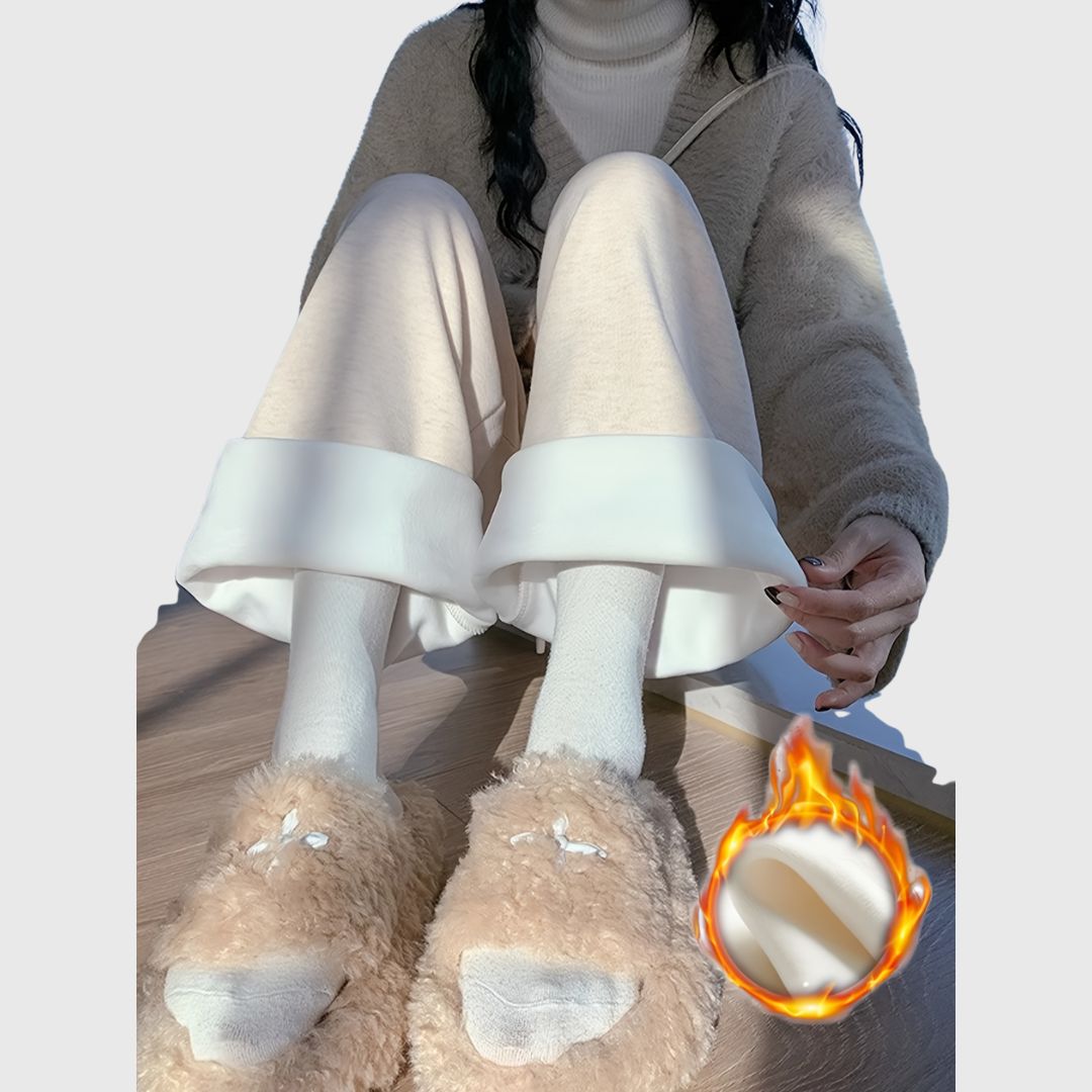 Raya - Wide-Leg Winter Pants