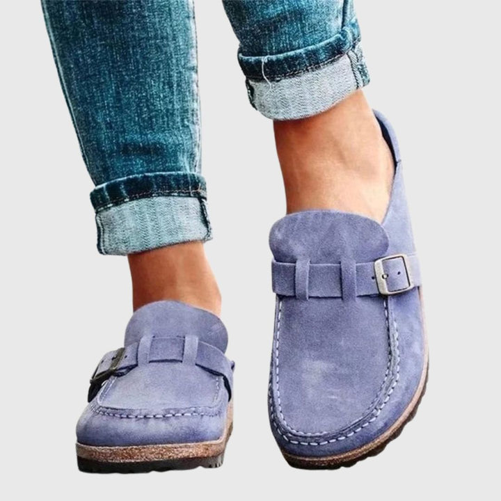 Emily - Buckle Slip On Loafers