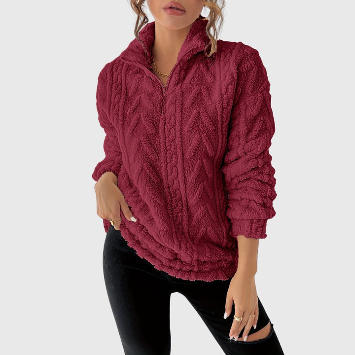 Maeve - Cozy Zip-Up Sweatshirt
