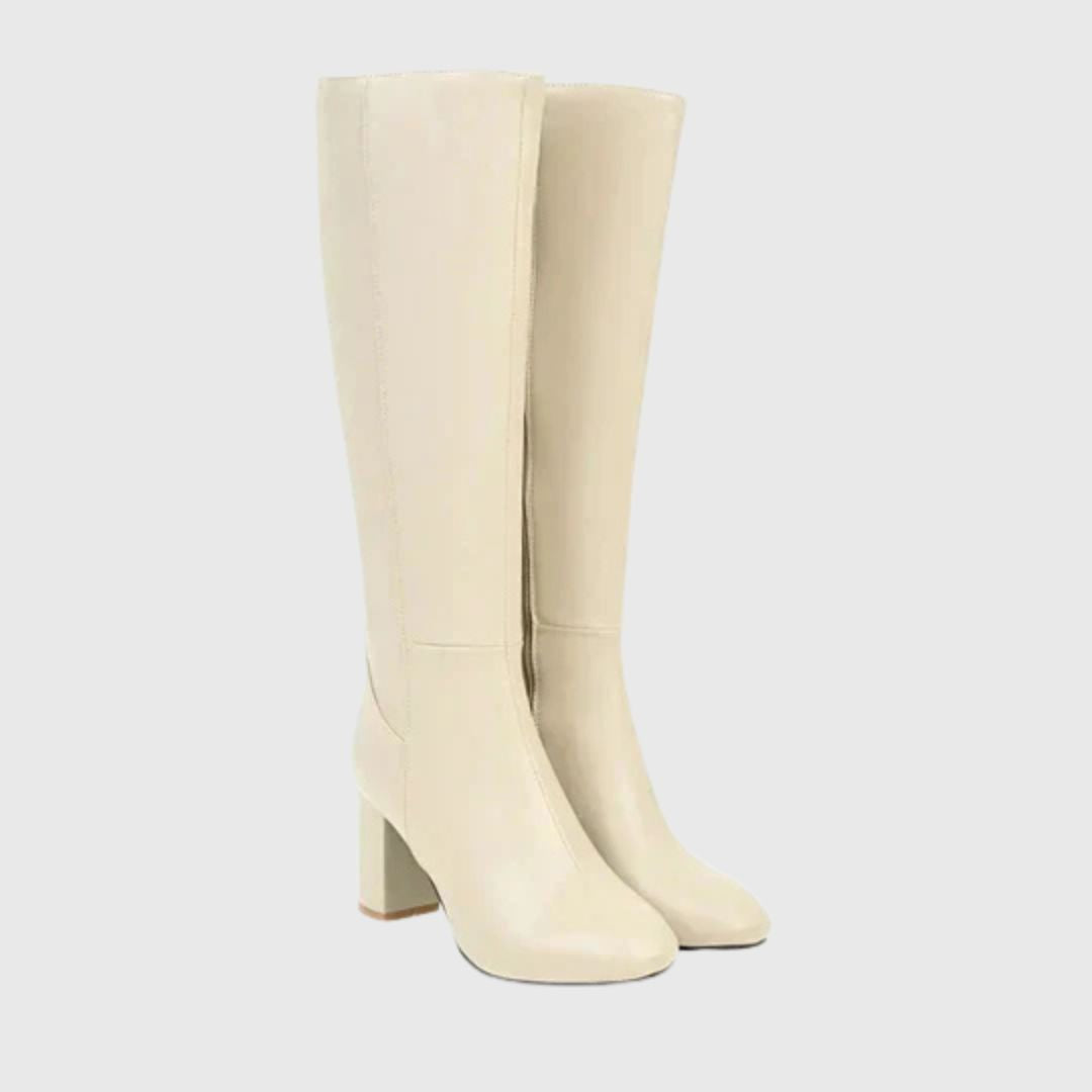 Claire - Knee-High Heeled Boots