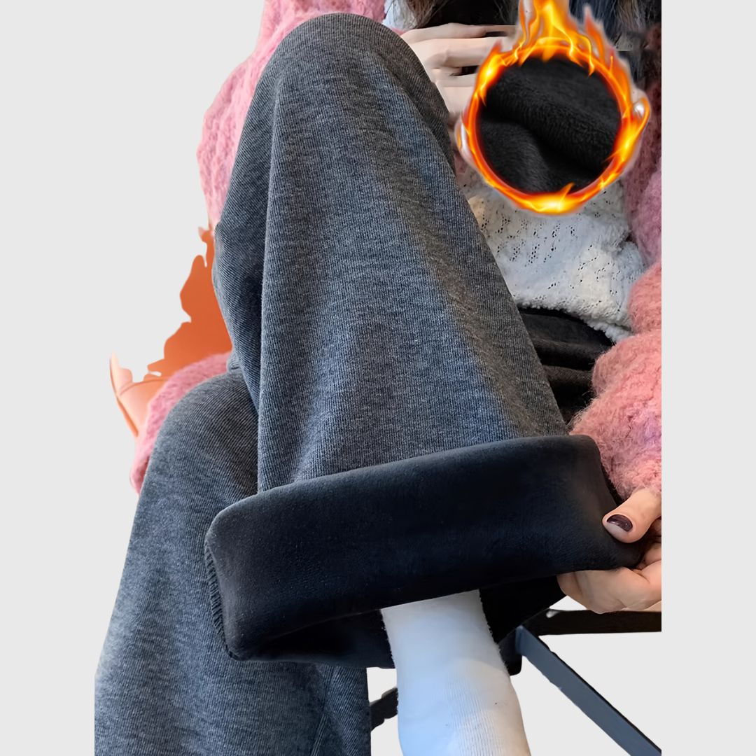 Raya - Wide-Leg Winter Pants