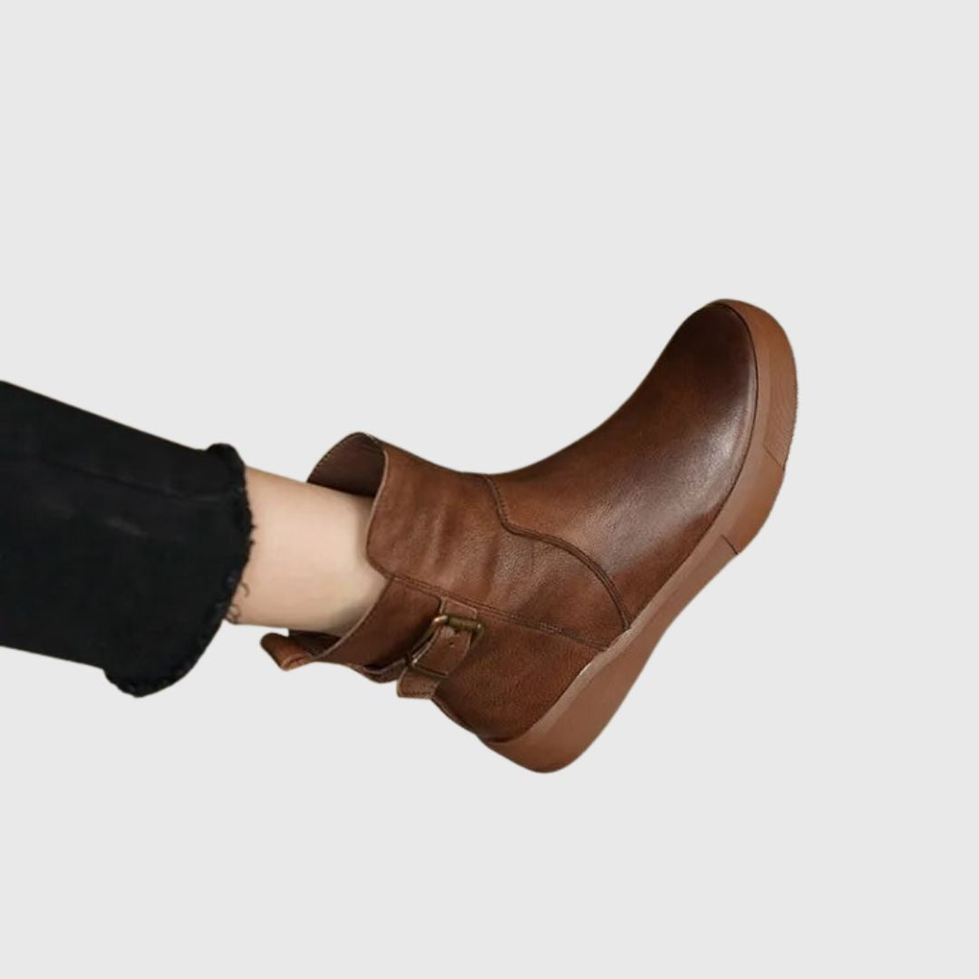 Madison - Buckle Ankle Boots