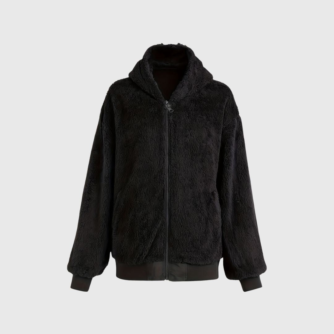 Ravii - Long Sleeve Zipper Coat