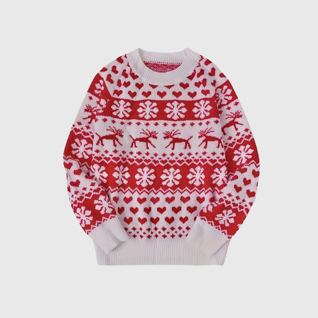 Karrie - Christmas Snowflake Sweater