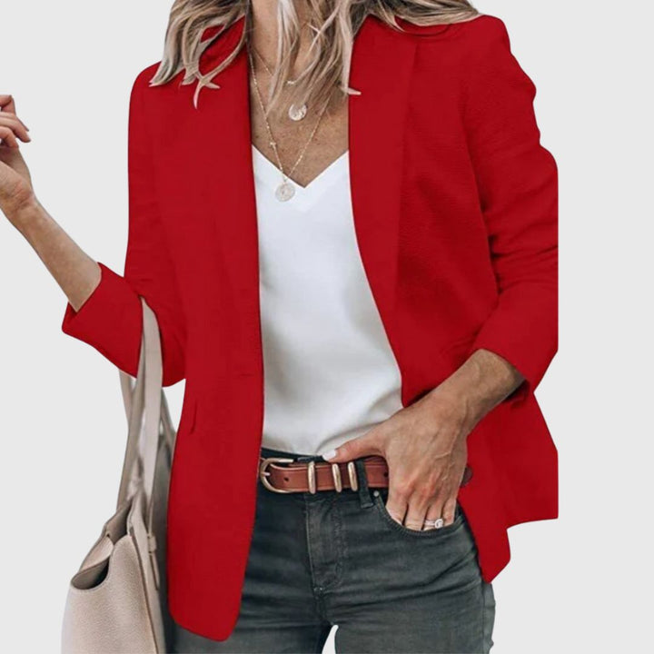 Grace - Trendy Open Front Blazer