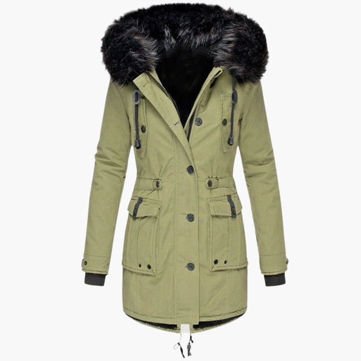 Charlotte - Warm Hooded Coat