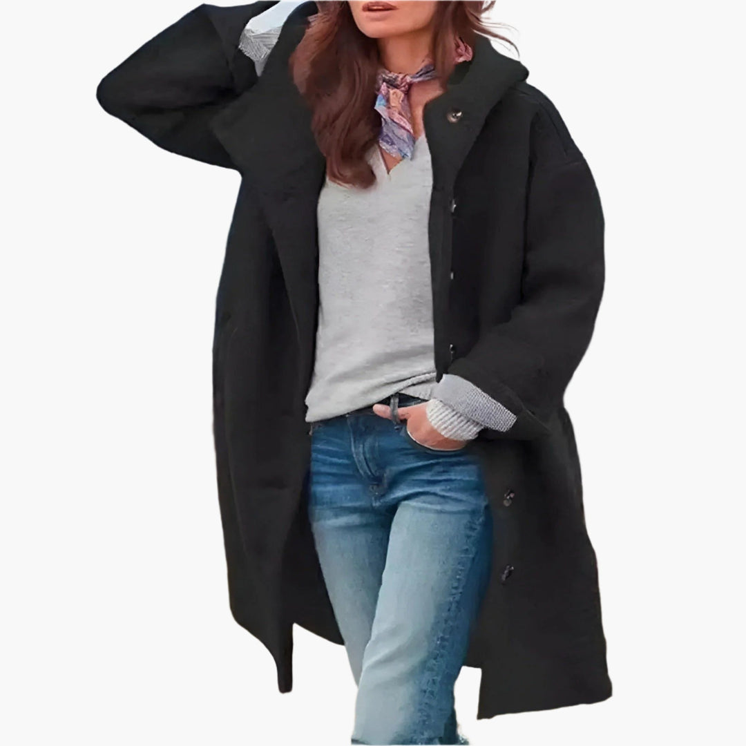 Elizabeth - Relaxed Fit Long Coat