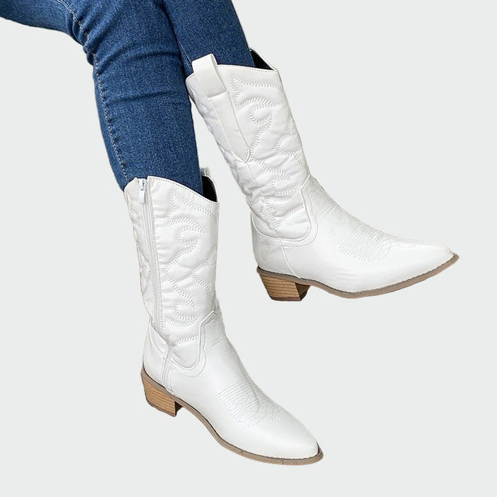 Metallic Cowboy Boots